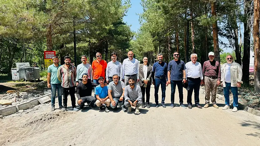 TRT Park mesire alanında çalışmalar hız kesmiyor