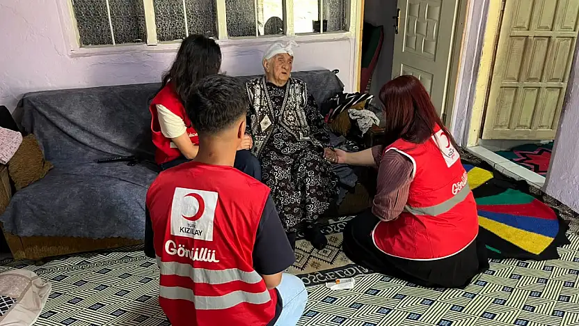Türk Kızılay Ağrı'dan gönülleri ısıtan ziyaretler