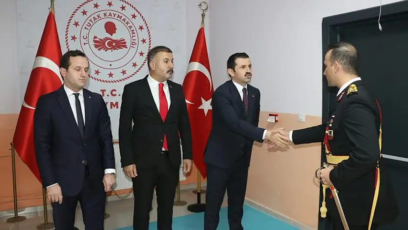 Tutak'ta Cumhuriyet'in 103. yılı için tebrikat töreni düzenlendi