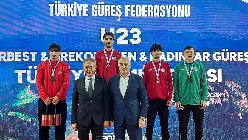 U23 Türkiye Güreş Şampiyonası'nda Ağrı imzası