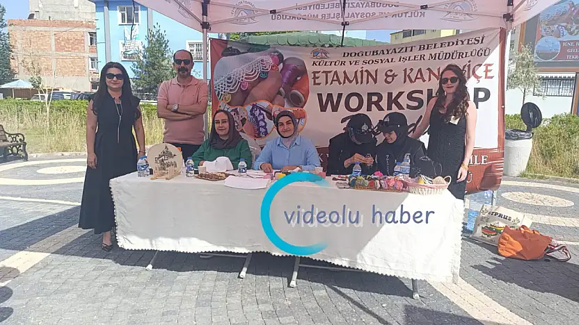 Unutulmaya yüz tutmuş el sanatı Doğubayazıt'ta yeniden hayat buldu