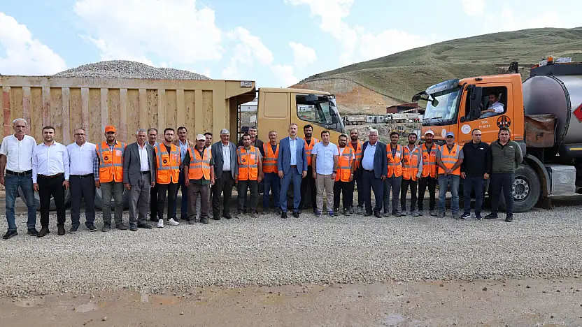 Vali Bozkurt Diyadin'de çeşitli incelemelerde bulundu