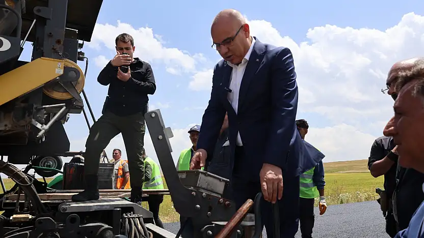 Vali Koç'tan kritik yol incelemesi: KÖYDES projesiyle köyler birbirine daha yakın