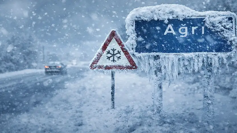 Valilikten Ağrı genelinde don ve buzlanma uyarısı